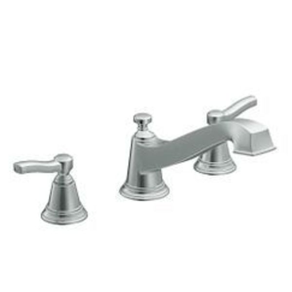 Moen Chrome Two-Handle Roman Tub Faucet TS923